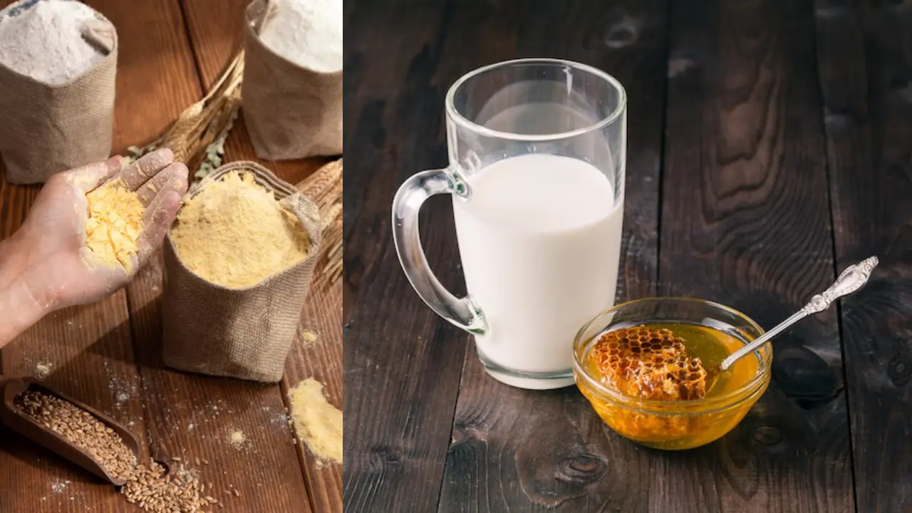 Corn Flour, Milk, and Honey