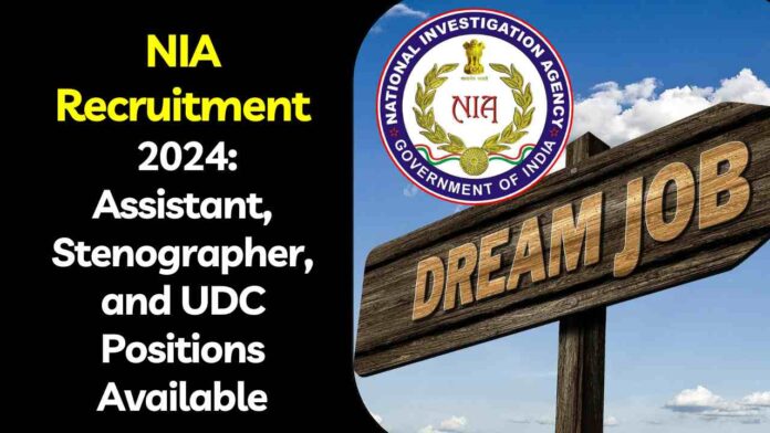 NIA Recruitment