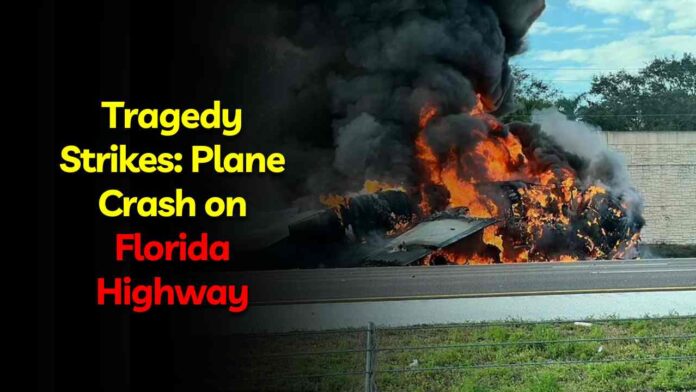 Tragedy Strikes: Plane Crash on Florida Highway