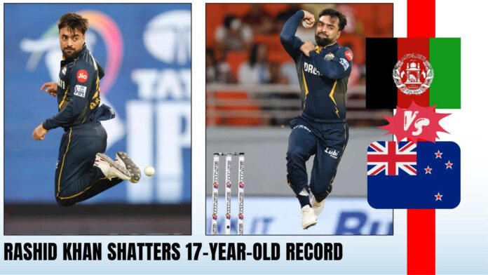 Rashid Khan Shatters 17-Year-Old Record